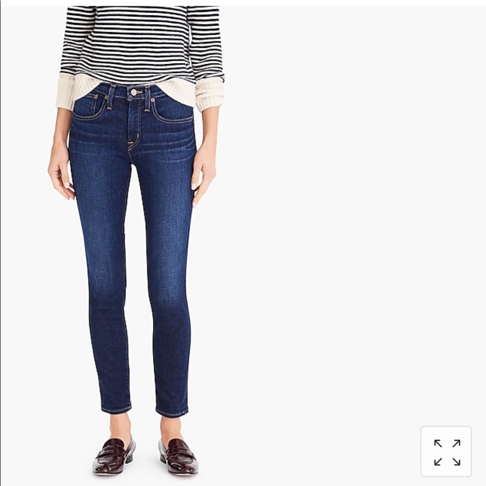 J crew toothpick 8” skinny